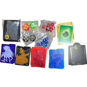 Pokémon Elite Trainer‎ Box Pieces Dice Card Sleeves Energy Cards Markers